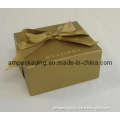 Rigid Paper Packaging Gift Box with Ribbon